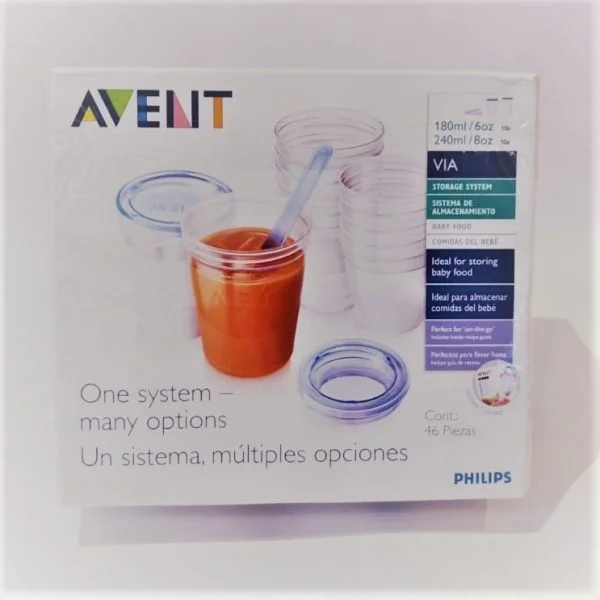 Recipientes para Comidas para Bebes
