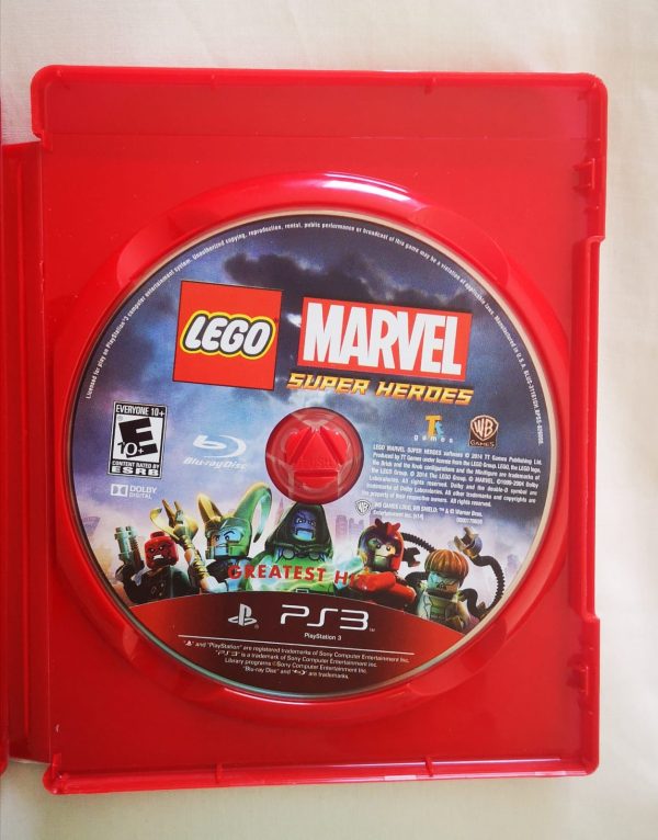 Videojuego PS3 de Lego super héroes