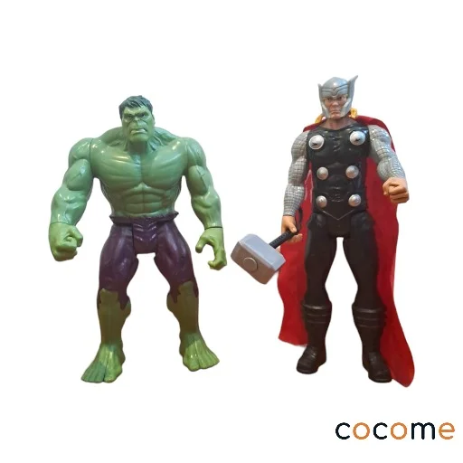 Juguetes de Hulk y Thor de Marvel Avengers