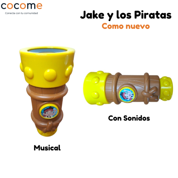 Barco de Jake y los Piratas, GRATIS el Telescopio Musical