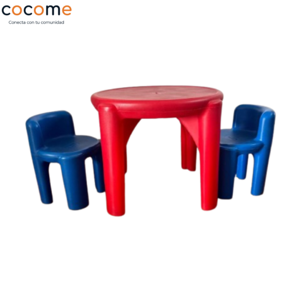 Juego de Mesa y 2 Sillas de la marca Little Tikes