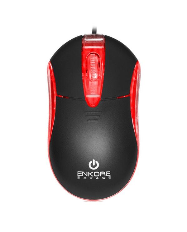 MOUSE OPTICO ALAMBRICO ENKORE SAVAGE EKM 106