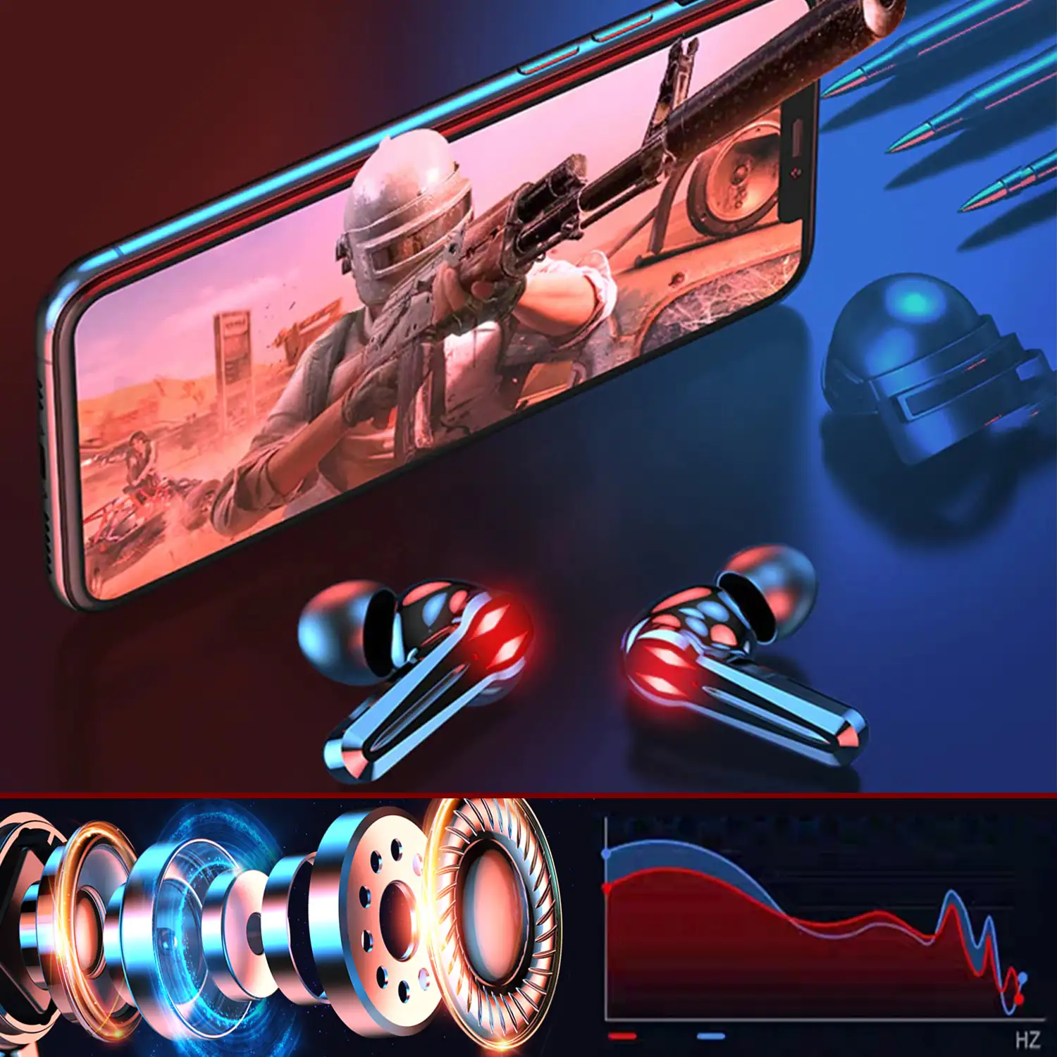 AUDIFONOS BT GAMER M28 2024 5 AUDIFONOS BT GAMER M28 2024 - Imagen 5