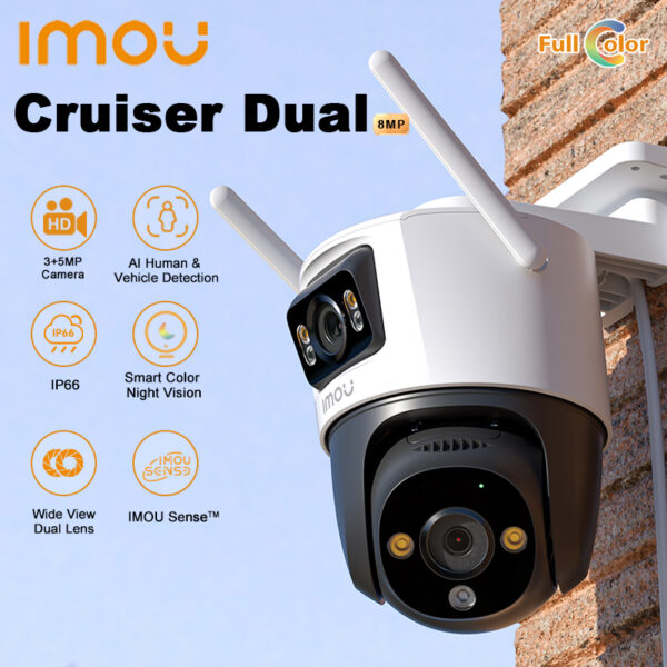 CÁMARA WIFI IMOU CRUISER DUAL10MP 360° 4MM