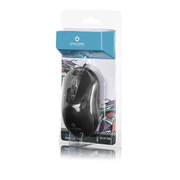 MOUSE OPTICO ALAMBRICO ENKORE SAVAGE EKM 106